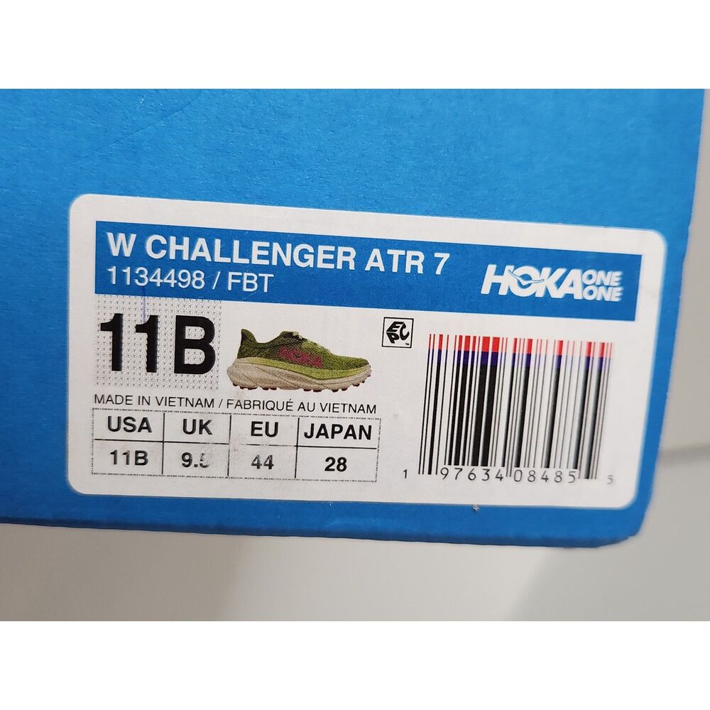 HOKA Challenger ATR 7 Women’s 11B Forest Floor Beetroot Running Shoes - Picture 4 of 11